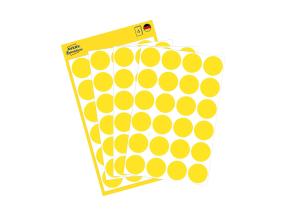 Tarratarra AVERY Zweckform Q18mm keltainen 96kpl (3007)