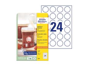 Tarratarra AVERY Zweckform Q40mm 10l pakkaus irrotettava (5080)