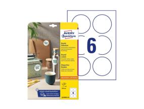 Tarratarra AVERY ZWECKFORM Q80mm 10 arkkia irrotettava (6229REV-10)