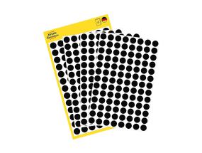 Tarratarra AVERY Zweckform Q8mm musta 416 kpl (3009)