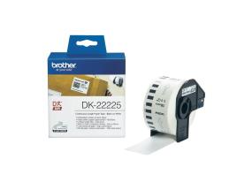 Teippi/merkintäteippi BROTHER DK22214 paperiteippi 12mm x 30,48m valkoinen lämpöpaperi