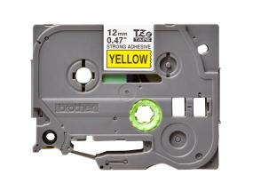 Kleepkirjalint/markeerimislint BROTHER Strong TZE-S631 12mm must/kollasel analoog