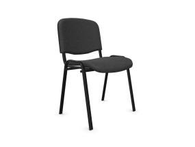 Asiakastuoli ISO mustat jalat