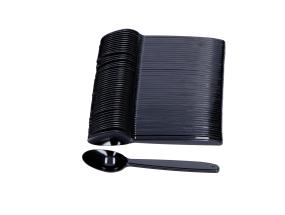 Kahvilusikka PS uudelleenkäytettävä 50kpl musta