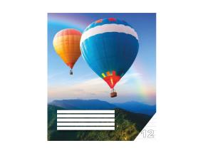 Viivoitettu muistikirja, 12 sivua