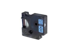 Kleepkirjalint/markeerimislint DYMO A45016 12mm must/sinisel analoog