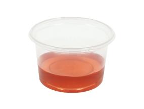 Läpinäkyvä makukuppi 50ml, halkaisija 71mm, 100 kpl pakkauksessa