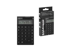 Pöytälaskin 12-paikkainen ERICH KRAUSE DC-2675 Classic, musta