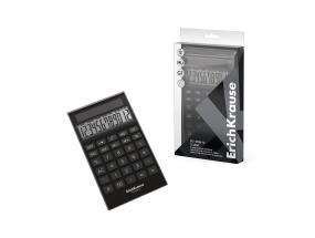 Pöytälaskin 12-paikkainen ERICH KRAUSE DC-2708-12 Classic, musta