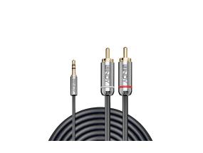 KAAPELI AUDIO 3.5MM PHONOON 2M/CROMO 35334 LINDY