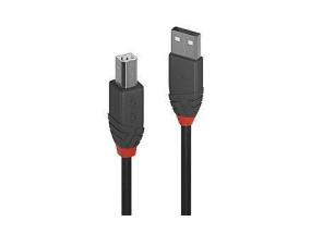 KAAPELI USB2 AB 10M/ANTHRA 36677 LINDY