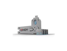 USB-PORTIN ESTO 4PACK/SININEN 40452 LINDY
