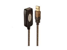 KAAPELI USB2 EXTENSION HUB 10M/ACTIVE 42635 LINDY