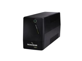 UPS TECNOWARE 840 wattia 1200 VA Aaltomuoto tyyppi Muokattu siniaalto LineInteractive vaihe 1 vaihe..