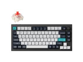 NÄPPÄIMISTÖ WRL Q1 MAX RGB/CARBON BLACK Q1M-M1 KEYCHRO