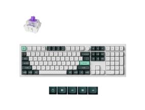 NÄPPÄIMISTÖ WRL Q6 HE RGB/SHELL VALKOINEN Q6H-P1 KEYCHRO