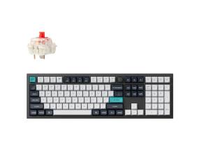 NÄPPÄIMISTÖ WRL Q6 MAX RGB/CARBON MUSTA Q6M-M1 KEYCHRO