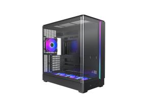 Kotelo MONTECH micro ATX/Mini-ITX Musta Midi Tower PC KING 45 PRO KING45PRO(B)