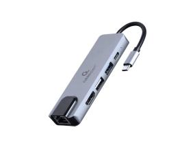 I/O-SOVITIN USB-C HDMI/USB3/5IN1:EEN A-CM-COMBO5-04 GEMBIRD