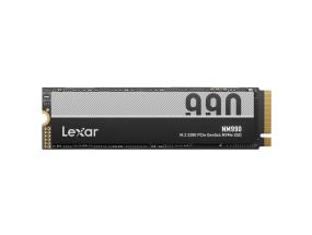 SSD LEXAR NM990 2TB M.2 NVMe Kirjoitusnopeus 10000 Mt/s Lukunopeus 14000 Mt/s 2.45mm TBW..