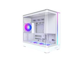 Kotelo MONTECH micro ATX/Mini-ITX Valkoinen Midi Tower PC KING 15 PRO KING15PRO(W)