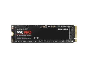 SSD SAMSUNG 990 PRO 2TB M.2 PCIE NVMe MLC Kirjoitusnopeus 6900 Mt/s Lukunopeus 7450 Mt/s 2..