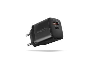 MOBIILI LATURI SEINÄ USB 30W/2PORT MUSTA ACU-PQ30 AXAGON