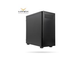 Kotelo CHIEFTEC HAWK MidiTower Ei sisälly ATX MicroATX MiniITX Väri Musta AL-02B-OP