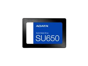 SSD ADATA SU650 2TB Kirjoitusnopeus 450 Mt/s Lukunopeus 520 Mt/s 2.5" TBW 600 TB MTBF...