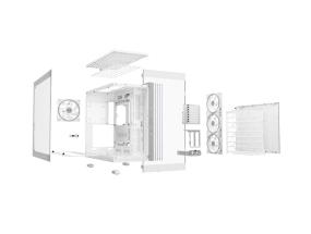 Kotelo BE QUIET LIGHT BASE 900 FX Tower Kotelo tuotteen ominaisuudet Läpinäkyvä paneeli ATX EATX MicroATX...