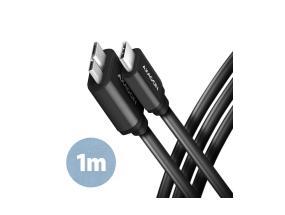 KAAPELI USB-C MICRO-B 1M/NOPEUS SININEN BUMM3-CM10AB AXAGON