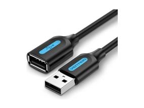 KAAPELI USB2.0 UROS NAARAS/1.5M MUSTA CBIBG VENTION