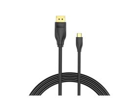 KAAPELI DP-USB-C 8K HD/2M MUSTA CGYBH VENTIONIIN