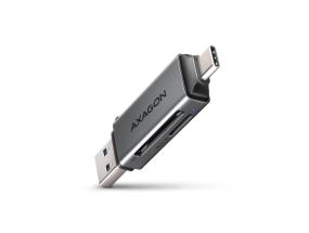 KORTINLUKIJA USB-C+USB3.2 2SLOT/SD/MICROSD CRE-DAC AXAGON