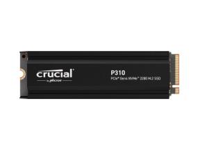 SSD CRUCIAL P310 2TB M.2 PCIe Gen4 NVMe 3D NAND Kirjoitusnopeus 6000 Mt/s Lukunopeus 7100...
