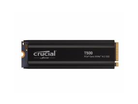 SSD CRUCIAL T500 4TB M.2 PCIe Gen4 NVMe 3D NAND Kirjoitusnopeus 6900 Mt/s Lukunopeus 7000...