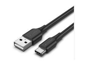 KAAPELI USB-C JA USB2.0/1.5M MUSTA CTHBG VENTION