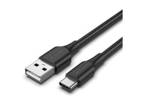 KAAPELI USB-C JA USB2.0/3M MUSTA CTHBI VENTION