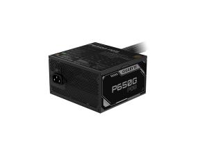 Virtalähde GIGABYTE GP-P650G PG5 ATX 3.1 650 wattia Tehokkuus 80 PLUS GOLD PFC Active MTBF...