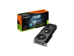 Näytönohjain GIGABYTE NVIDIA GeForce RTX 5060 Ti 16 GB GDDR7 128 bit PCIE 5.0 16x GPU 2647 MHz ...
