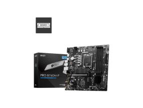 Emolevy MSI Intel B760 Express LGA1700 Micro-ATX Muisti DDR5 Muistipaikat 4 2xPCI-Express 1x...