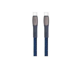 KAAPELI USB-C:hen USB-C:hen 1.2M/BLUE PS6105 BL12 RIVACASE