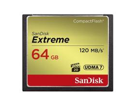 MUISTI COMPACT FLASH 64GB/SDCFXSB-064G-G46 SANDISK