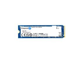 SSD KINGSTON NV3 1TB M.2 PCIE NVMe 3D NAND Kirjoitusnopeus 4000 Mt/s Lukunopeus 6000 Mt/s...