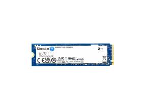 SSD KINGSTON NV3 2TB M.2 PCIE NVMe 3D NAND Kirjoitusnopeus 5000 Mt/s Lukunopeus 6000 Mt/s...