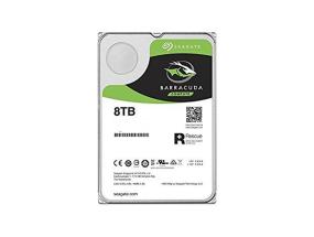 Kiintolevy SEAGATE Barracuda 8TB SATA 3.0 256 MB 5400 rpm Levyt/pää 4/8 3,5" ST8000DM004