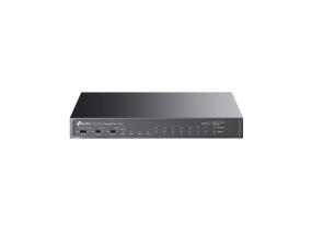Kytkin TP-LINK Työpöytä/jalusta 8x10Base-T / 100Base-TX 1xSFP 2xRJ45 PoE+-portit 8 65 wattia TL...