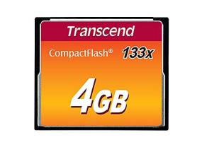 MUISTI COMPACT FLASH 4GB/SLC TS4GCF133 TRANSCEND