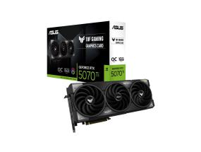 Näytönohjain ASUS NVIDIA NVIDIA GeForce RTX 5070 Ti 16 GB GDDR7 256 bit PCIE 5.0 16x Triple slot;