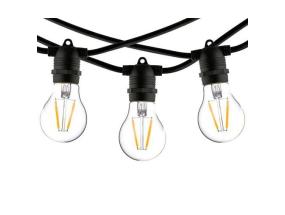 LAMPPU LED SEPPELE PUUTARHA MERKKIJONO/E27 15M VS-613 VISIONA